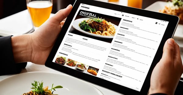 Menu digital pour restaurant : gagner en modernité et simplicité